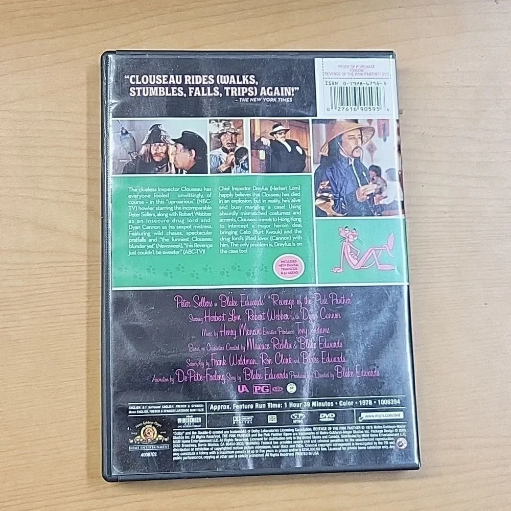 Pink‎ Panther 2 comics,vhs, dvd movies cookie cutter and hats